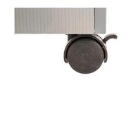 Coffre À Roulettes - 48 X 30 X 28 Cm - Gris Gris