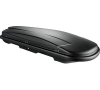 Coffre à skis noir VDP JUXT 600 lit + porte-bagages en aluminium compatible avec VW Golf Plus 05-14