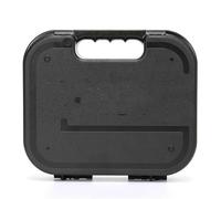 Coffre anti-effraction Étui de rangement pour armes à feu Kublai Boîte à pistolet Valise tactique pour armes de poing Lunette de visée Accessoires d'optique de chasse Armoires fortes(Black ABS Box)