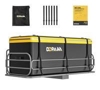 Coffre arrière étanche Sac de Transport pour attelage de remorque de Voiture-Sac à Bagages Extensible 18.2 Pieds Cubes 58.5" x 22" x 25"Sac de Transport pour l'attelage Comprend 6 Sangles renforcée
