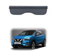 Coffre ArrièRe Parcelle ÉTagèRe pour Nissan Qashqai J11 2015-2020 Housse Colis Cargo Coque Couvre-Bagage Cache-Bagages Couverture De Cargaison De Coffre Antivol Bouclier De SéCurité,RéTractable
