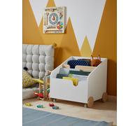 VERTBAUDETCoffre bibliothèque à roulettes Ligne SCHOOLblancTU