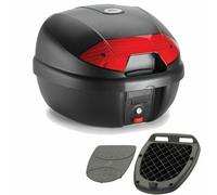 Kappamoto Top case Monolock Givi K30N 30 L Noir gaufré