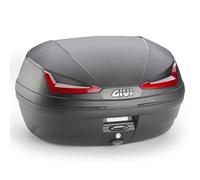 Coffre Case GIVI E455 Simply IV Noir Rouge 45L