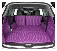 Coffre Couverture Voiture Tapis Coffre Voiture personnalisés pour Mazda CX3 CX30 CX9 3 BK, Accessoires Automatique, intérieur Cuir imperméable, Protection Style(Purple A)
