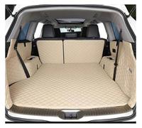 Coffre Couverture Voiture Tapis Coffre Voiture personnalisés pour Mazda CX3 CX30 CX9 3 BK, Accessoires Automatique, intérieur Cuir imperméable, Protection Style(Beige A)
