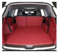 Coffre Couverture Voiture Tapis Coffre Voiture personnalisés pour Mazda CX3 CX30 CX9 3 BK, Accessoires Automatique, intérieur Cuir imperméable, Protection Style(Wine Red A)