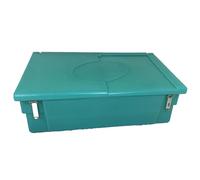 Coffre De Jardin 100l Avec Grenouilleres Cadenassables Pour Stockage Et Rangement