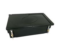 Coffre De Jardin 100l Avec Grenouilleres Et Cadenas Pour Stockage Et Rangement