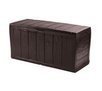 Keter Coffre de rangement de jardin Sherwood 270 L plastique Brun
