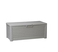 Coffre de Jardin 550L Effet bois FLORIDA 147xP72xH60 cm Resine Anti UV