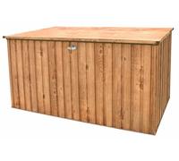Duramax Coffre de rangement jardin DH 1.7 (770 L) métal, vérin à gaz hydraulique, anthracite