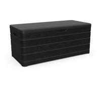 Coffre de jardin DOLOMITI - Résine - Capacité 640L - Anthracite