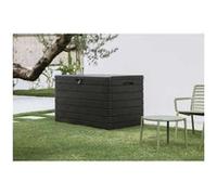 Coffre de jardin DOLOMITI - Résine - Capacité 970L - Anthracite