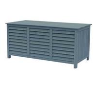 Coffre de Jardin en Bois Macao - 130 x 64 x 60 cm - Bleu Ciel