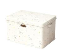 Coffre de Jardin Exterieur Malle Rangement avec sa Doublure en Bois Il Convient a L'ameublement aux Vêtements de Voyages etc et se Décline en Une Variété de Motifs(Khaki,58cm/23in)