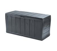 Coffre de jardin Keter Sherwood rangement anthracite pour jardin terrasse