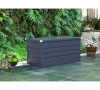 Coffre de jardin métal ""Store"" - 680 L - 165 x 69 x 60 cm - Gris
