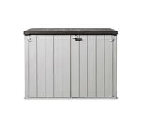 Coffre De Jardin - - Storaway Plus 2Xl - Résine - Capacité 2270L - Taupe Et Marron