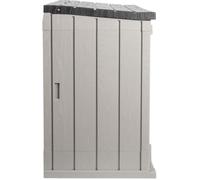 Coffre De Jardin Storer Plus Xl - Résine - Capacité 1270l - Taupe Et Marron Gris