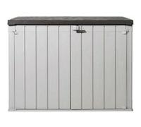 Coffre De Jardin - Toomax - Storaway Plus 2xl - Résine - Capacité 2270l - Taupe Et Marron