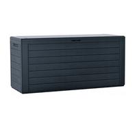 Coffre De Jardin Woodbox Prosperplast Anthracite