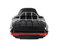 Coffre de Moto King avec feu Stop et Clignotant arrière pour Touring Road King Electra Glide Road Glide 2014-2024