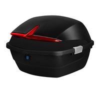 Coffre de Moto Universel - Coffre de Casque étanche, Coffre arrière de Tourisme Durable avec matériel de Montage Universel pour Motos et Scooters, idéal pour Les Longs trajets