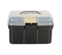 Coffre de pansage complet pour cheval Harry's Horse Noir TU