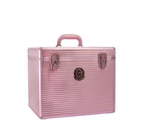 Coffre de pansage Equithème Je t'aime Rose 37,5x32x28 cm
