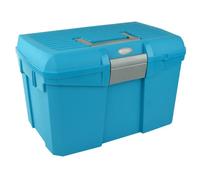 Boîte de nettoyage HIPPOTONIC gris turquoise L 40x P27,5x H 24,5cm