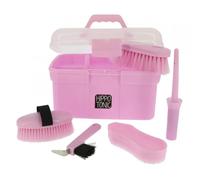 Boîte de nettoyage HIPPOTONIC rose L 28,5x P 21x H 20cm
