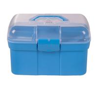 Coffre de pansage QHP Poney Power Bleu TU