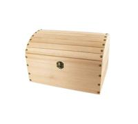 Coffre De Pirate En Bois 53 X 37 X 29 Cm - Megacrea Diy