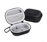 Coffre de pour Rasoirs Électriques pour pebble Coffre de pour | Rigide et pour robuste, protège des chocs, idéal pour voyages, s'adapte aux , maintien sécurisé du rasoir(Black)