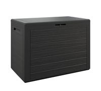 Coffre de rangement 190 L Poignées latérales Malle de Jardin Terrasse Balcon
