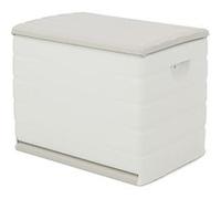 Coffre de rangement 260L interieur/exterieur coloris beige - Longueur 80 x Profondeur 61 x Hauteur 53 cm -PEGANE- beige