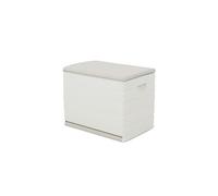 Coffre de rangement 260L interieur/exterieur coloris beige - Longueur 80 x Profondeur 61 x Hauteur 53 cm -PEGANE- beige