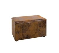 Coffre de Rangement Vintage ""Topic"" 65cm Marron