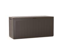 Coffre de rangement de jardin 190L 280L bois verrouillable etanche