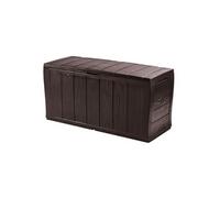 Keter Coffre de rangement de jardin Sherwood 270 L plastique Brun