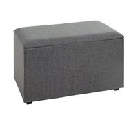 Coffre de Rangement Design "Lumyna" 65cm Gris
