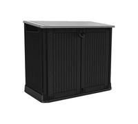 Keter - Coffre De Rangement Extérieur En Résine 880 Litres Noir - Malle De Jardin Sans Vérins