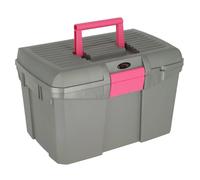 Coffre de rangement écurie Kerbl Siena Gris 40x26x24,5 cm