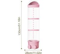 Coffre de rangement en peluche, grande capacité, adapté à la famille, L