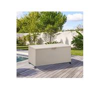 Coffre de rangement extérieur 1070L Edenio argile Hespéride