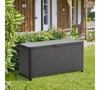 Coffre de rangement extérieur 670L Edenio graphite Hespéride
