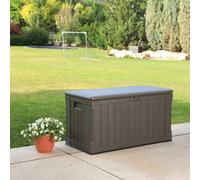 Coffre de rangement extérieur Lifetime 439 L Marron