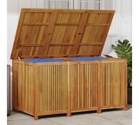 Vidaxl Boîte De Rangement De Jardin 150x80x75 Cm Bois Massif D'acacia