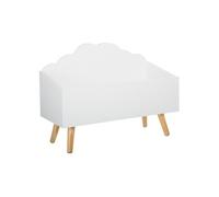 Atmosphera Étagère de rangement à tiroirs 58 x 28 x 45,5 cm Blanc pour enfants